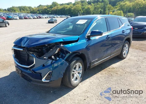 2020 GMC Terrain Fwd Sle from USA, damaged, VIN 3GKALMEV2LL296514